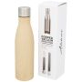 Gourde isotherme sous vide en cuivre aspect bois 500 ml