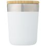 Copo térmico de 330 ml de cobre isolado a vácuo em aço inoxidável com tampa de bambu