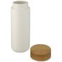 Tasse isotherme en céramique de 300 ml avec couvercle en bambou 