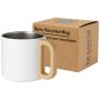 Mug en acier inoxydable recyclé certifié RCS de 360 ml avec isolation sous vide en cuivre 
