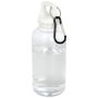 Gourde en aluminium recyclé certifiée RCS de 400 ml avec mousqueton 