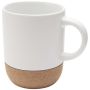 Mug en céramique de sublimation de 300 ml avec détails en liège