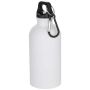 Gourde en acier inoxydable certifiée RCS à simple paroi de 400 ml avec mousqueton