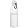 Gourde en plastique recyclé RCS de 750 ml avec mousqueton 