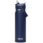 Gourde en acier inoxydable 740 ml avec paille rétractable 