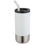Gobelet isolé recyclé RCS de 480 ml avec paille 