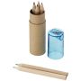 Lot de 6 crayons de couleur 