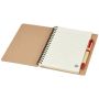 Bloc-notes en papier recyclé avec stylo 