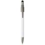 Stylo bille recyclé RCS avec stylet et hand spinner (encre bleue) 