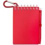 Ensemble de bloc-notes à couverture souple et stylo-bille en plastique recyclé pour extérieur (encre noire) 