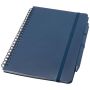 Bloc-notes à couverture rigide A5 avec stylo-bille 