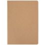 Cahier de notes A5 kraft à pages lignées 