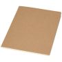 Cahier de notes A5 kraft à pages lignées 