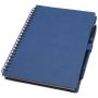 Ensemble bloc-notes à couverture rigide et stylo réutilisable « Slate » (encre noire)