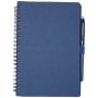 Ensemble bloc-notes à couverture rigide et stylo réutilisable « Slate » (encre noire)