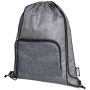 Sac à cordon pliable recyclé 7L « Ash »