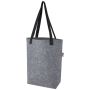 Saco de feltro reciclado de GRS com fundo largo de 12 L 