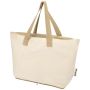 Sac pliable en coton recyclé 7 L et GRS 140 g/m² 
