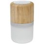 Enceinte Bluetooth® en bambou avec lumière 