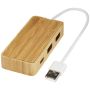 Hub USB en bambou 