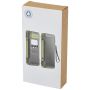 Batterie externe solaire avec dynamo de 10 000 mAh en plastique recyclé RCS 
