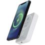 Batterie externe magnétique sans fil 10 000 mAh et 15 W avec PD 20 W - fabriquée en plastique recyclé 