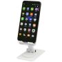 Support de téléphone pliable en plastique recyclé avec support de bureau en métal 