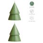 Bougie de sapin de Noël lot de 2 - M 