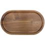 Plateau de service en bois d’acacia « Edge »