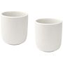Tasses en céramique de 200 ml - lot de 2 