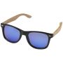 Lunettes de soleil polarisées miroir en RPET/bois dans une boîte cadeau 
