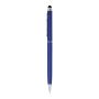 Stylo bille en plastique Bric, avec touche tactile et clip en métal