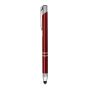 Stylo à bille en aluminium, avec écran tactile