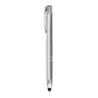 Stylo à bille en aluminium, avec écran tactile