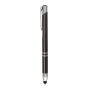 Stylo à bille en aluminium, avec écran tactile