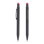 Stylo à bille tactile en aluminium, touch coloré