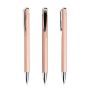Writzilver Stylo à bille en métal avec des détails argentés