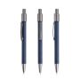 Spinno Stylo à bille aluminium caoutchouté, spinner