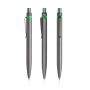 Alur Stylo à bille en aluminium recyclé, détail coloré