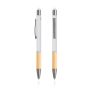 Stylo bille en aluminium recyclé, avec fonction tactile