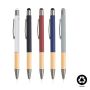 Stylo bille en aluminium recyclé, avec fonction tactile