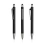 Stylo-bille Soft RPP en PP des océans, toucher caoutchouc