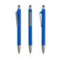 Stylo-bille Soft RPP en PP des océans, toucher caoutchouc