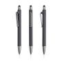Stylo-bille Soft RPP en PP des océans, toucher caoutchouc