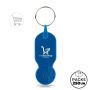 Key01 Porte-clés avec jeton de 1,00 € pour chariot, plastique PS