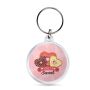 CR-37 Porte-clés acrylique rond 2 faces