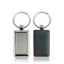 Reckey Porte-clés rectangulaire en plastique et métal
