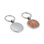 Porte-clés MBK ballon de basket, 1 face (Ø30mm)