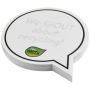 Notes adhésives recyclées en forme de bulle de dialogue