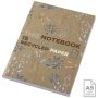 Bloc-notes Kraft A5 à couverture souple recyclée - 100 feuilles